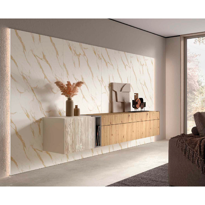Mueble salón con diseño moderno de la colección New Royal de Kazzano
